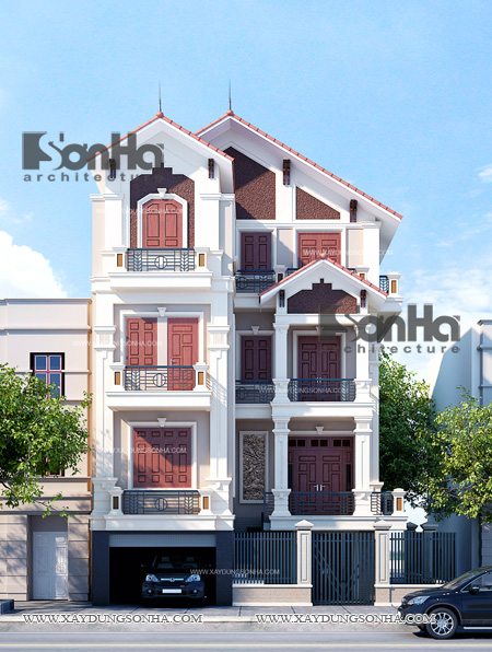 thiet ke biet thu Phap hien dai tai Nam Dinh 1