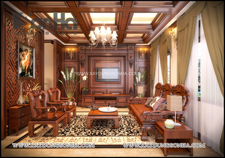 thiet ke biet thu Phap hien dai tai Nam Dinh 3