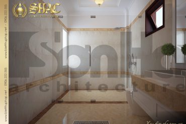 16 Thiết kế nội thất wc biệt thự pháp tại nam định sh btp 0016