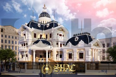 BIA kiến trúc biệt thự lâu đài tại hải dương sh btld 0011