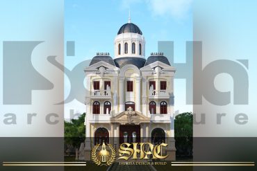BÌA thiết kế kiến trúc biệt thự lâu đài tại vĩnh phúc sh btld 0008