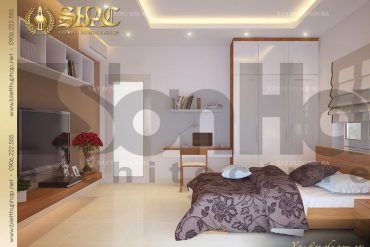 5 Thiết kế nội thất phòng ngủ khách biệt thự pháp đẹp tại sài gòn sh btp 0027
