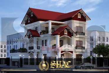 BÌA mẫu biệt thự tân cổ điển pháp tại ninh bình sh btcd 0022