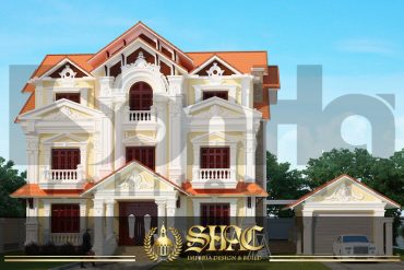 BIA thiết kế kiến trúc tân cổ điển tại Phú Thọ SH BTCD 0024