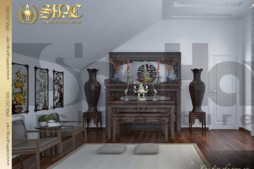 14 Mẫu nội thất phòng thờ biệt thự tân cổ điển đẹp tại hải phòng sh btcd 0029