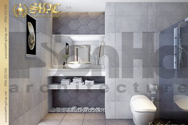 15 Thiết kế nội thất phòng tắm wc biệt thự tân cổ điển pháp tại hải phòng sh btcd 0029