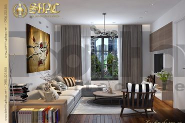 6 Mẫu nội thất phòng khách 2 biệt thự tân cổ điển pháp tại hải phòng sh btcd 0029