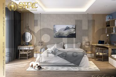 8 Mẫu nội thất phòng ngủ 2 biệt thự tân cổ điển đẹp tại hải phòng sh btcd 0029