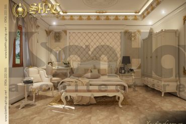 11 Thiết kế nội thất phòng ngủ 4 biệt thự pháp đẹp tại quảng ninh sh btp 0033
