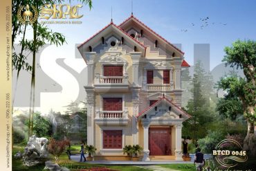 3 Thiết kế biệt thự tân cổ điển pháp 3 tầng mặt tiền 10m tại bắc ninh sh btcd 0045.jpg